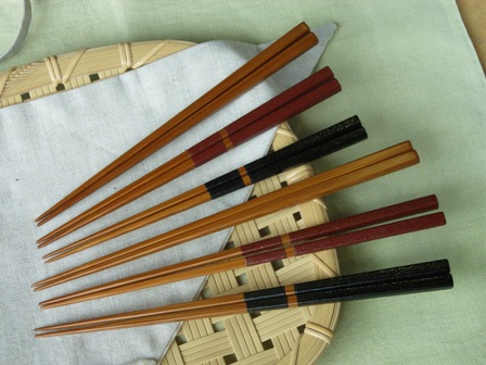 竹国産漆箸